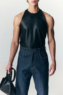 The Leather Tank Top