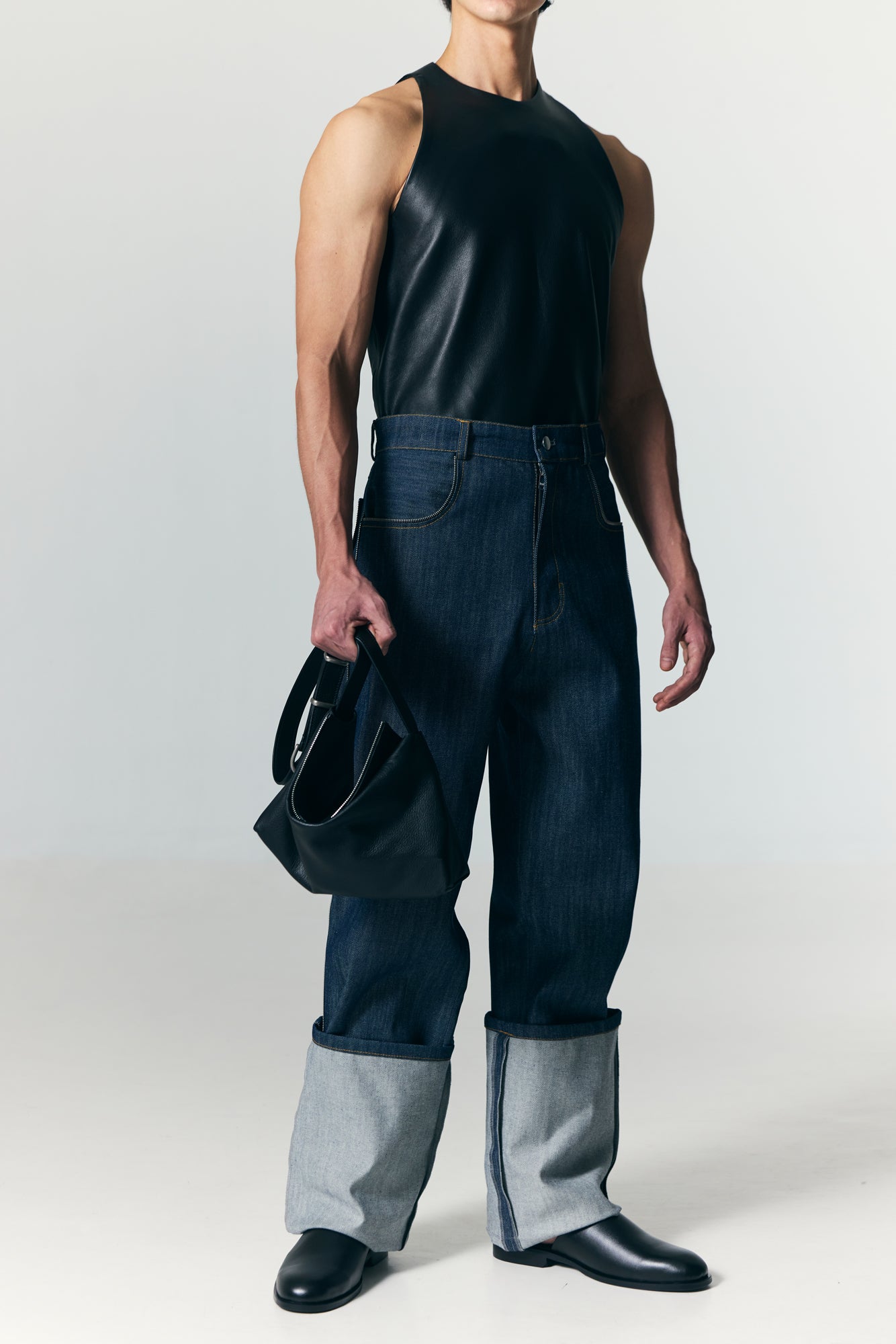 The Zippered Cuff Jeans