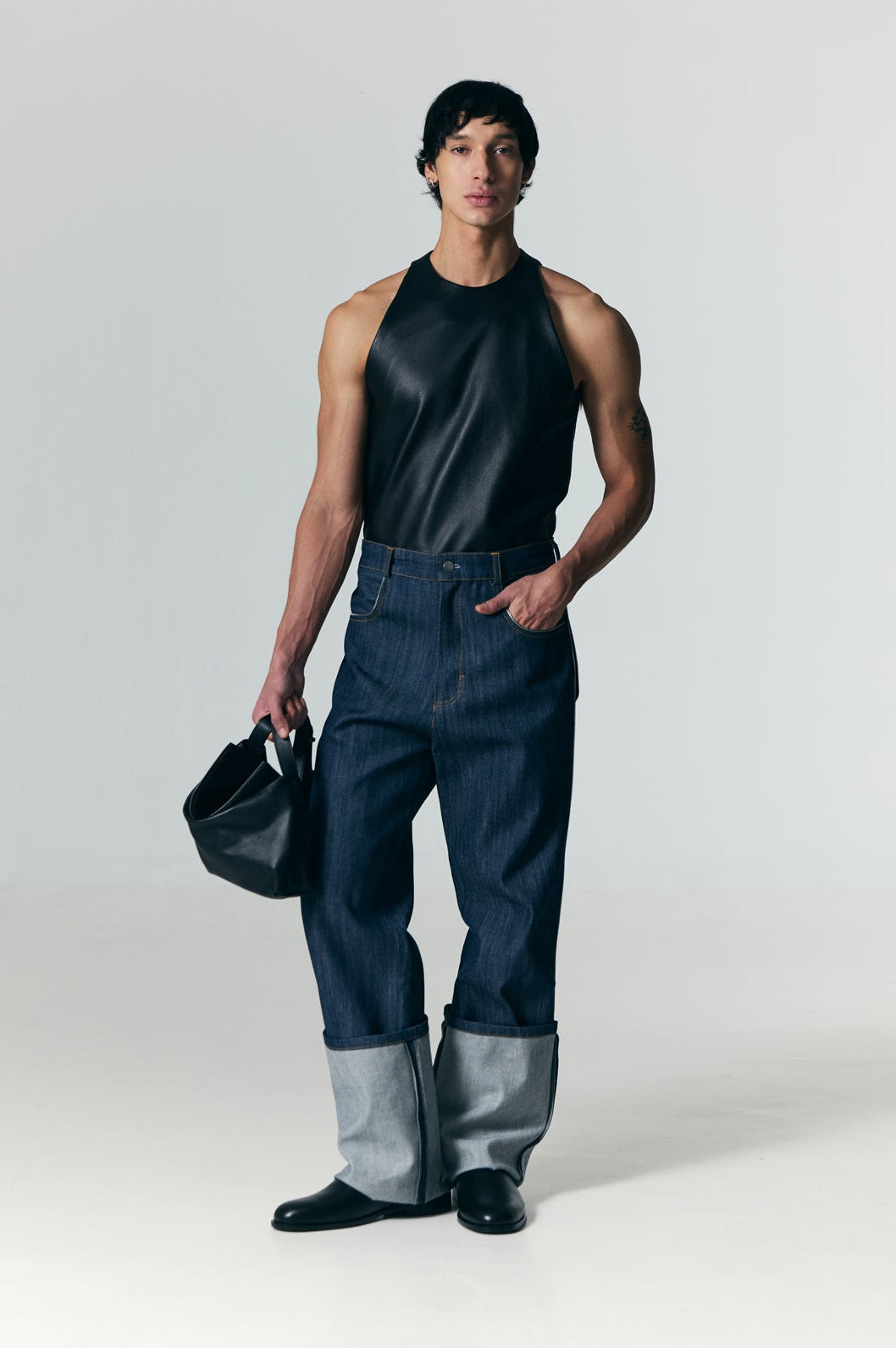 The Zippered Cuff Jeans
