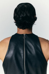 The Leather Tank Top
