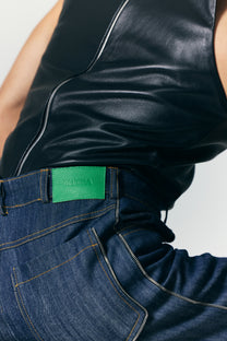 The Zippered Cuff Jeans