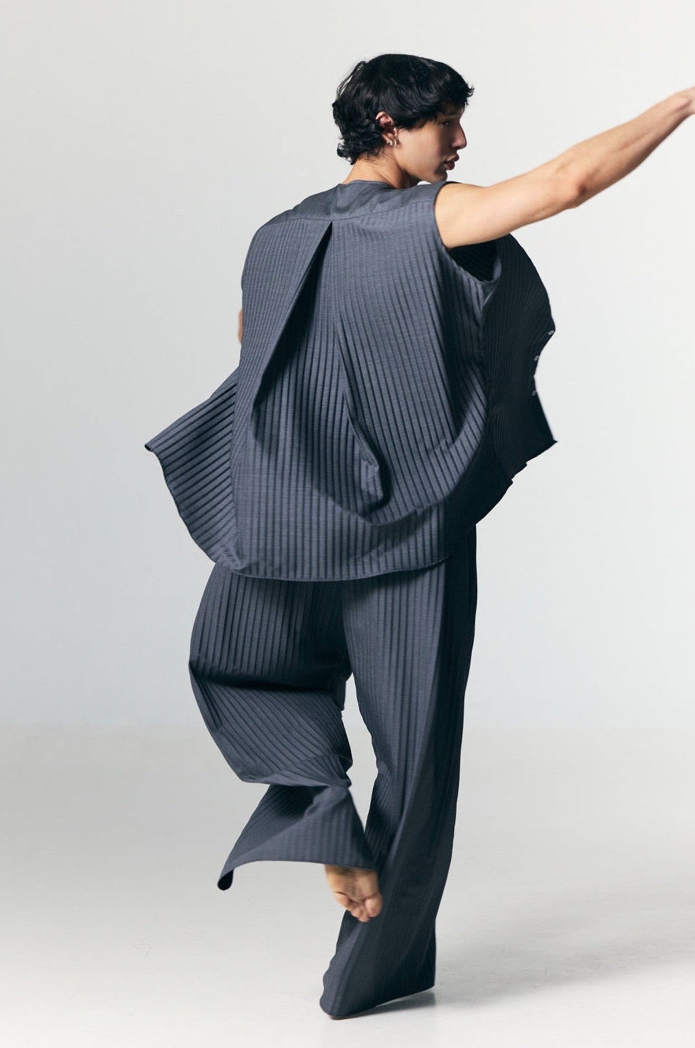 The Pleated Shirt