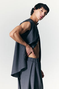 The Pleated Shirt