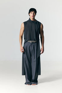 The Pleated Back Top