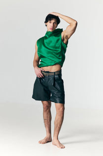 The Draped Silk Top